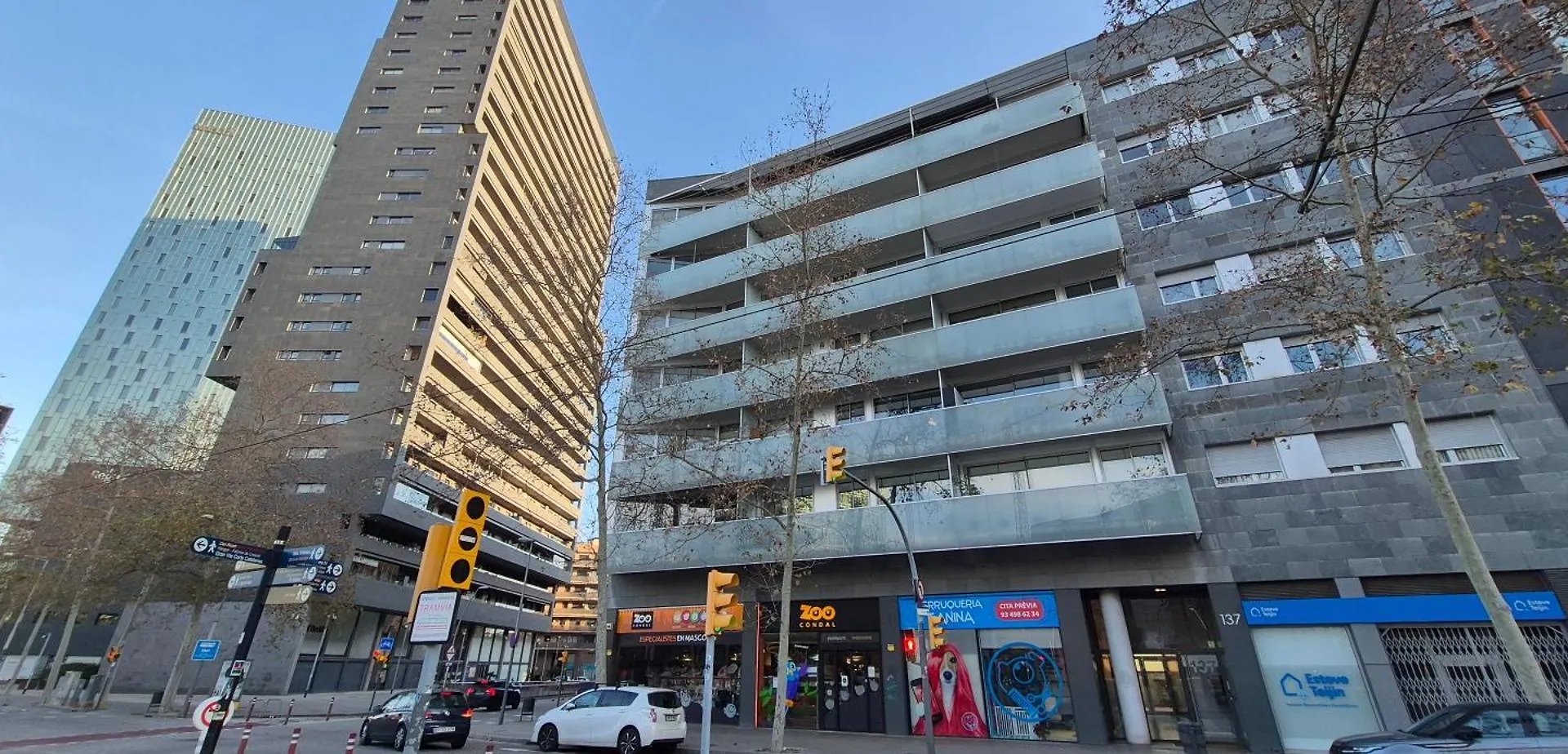 Apartamento En Avenida Diagonal - Torre Glorias - Angeles Terraza Barcelona Hiszpania